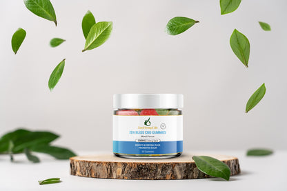 Zen Bliss CBD Gummies 300mg – Vegan & THC-Free